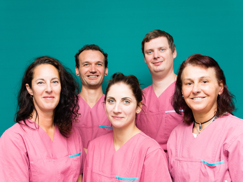 Das Team der Physiotherapie im EPZ Bad Windsheim